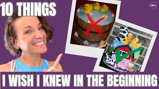 10 Things I Wish I Knew Before Starting My Cake Decorating Business