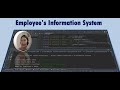 Python Tutorial #6: Employee's Information System Using Python