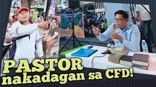 PASTOR nakadagan [TUMAKBO] sa mga CFD sa Plaza sa Sogod, Southern Leyte!