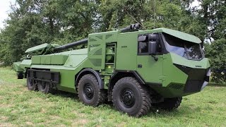 CAESAR 155mm 8x8 wheeled self propelled howitzer Nexter Systems France French defense industry