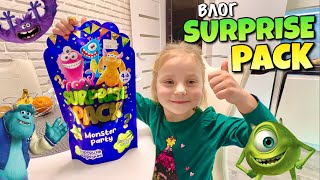 СЮРПРИЗ БОКС | РОЗПАКОВКА ПОДАРУНКІВ | SURPRISE PACK | VLADY TOYS | GAMES UNBOXING | MONSTER | VLOG