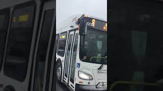 #youtubeshorts YRT 2230 on route 8 Kennedy to Steeles Avenue East via Unionville GO Station Bus Loop