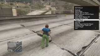 GTA V ONLINE PS3 TROLLING EZY-KILLA RAPE MODS