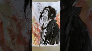 This Itachi Uchiha Drawing Challenge Was Interesting. #shorts