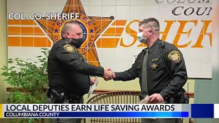 Columbiana County deputies receive awards for life-saving actions