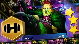 GIGA BUSTED 6 BRUISER BOARD with RENNI 3 STAR! ⭐⭐⭐| Teamfight Tactics Set 13