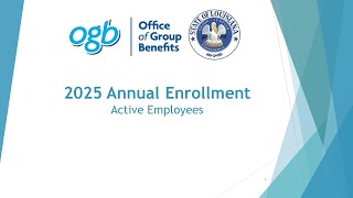 2025 Annual Enrollment Presentation Active Employees