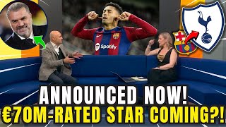 ⚠️🎯 EXPLODED NOW! ANGE LIKED! €70M-RATED STAR! AMAZING HIRING! TOTTENHAM TRANSFER NEWS! SPURS NEWS