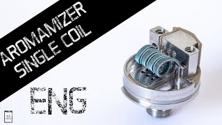 [ENG] NEW SINGLE COIL DECK FOR STEAM CRAVE AROMAMIZER RAGNAR AND PLUS V1/V2 [ BUILD + REVIEW ]