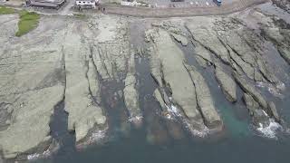 青森県深浦町　千畳敷で空撮！！