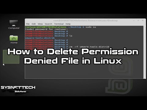 How do I remove permissions denied a folder in Linux?