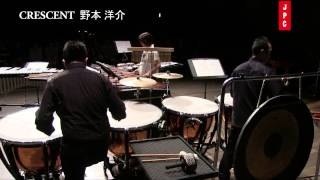 JPCCD-LIVE2013 CRESCENT 　打楽器3重奏 クレセント B