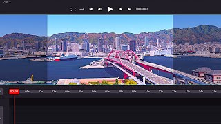 4K/60fps【神戸市内/Google Earth Studio】2024/07/07(日)