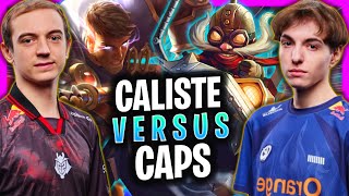 KC CALISTE vs G2 CAPS! | KC Caliste Plays Corki ADC vs G2 Caps Jayce!  Season 2025