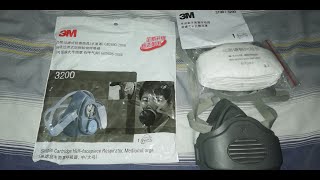 3M 3200 MASK SINGLE CARTRIDGE HALF-FACEPIECE RESPIRATOR, MEDIUM/LARGE