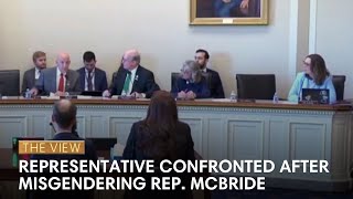 Rep Mcbride Misgendered In House Hearing