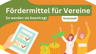 Fördermittel für Vereine beantragen - So geht's!