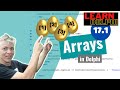 Learn Delphi Programming | Unit 17.1 | Introduction to Arrays in Delphi