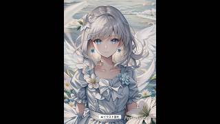 雪の女王になっていくおばあさん【AIイラスト変化】AI illustration transfiguration AIイラストの変貌 #AI #shorts