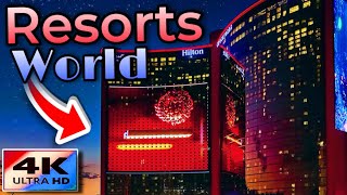 Walkthrough Of Resorts World Las Vegas (4k)