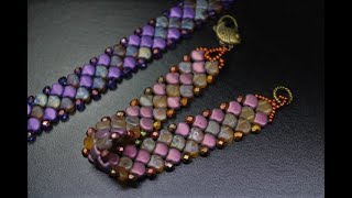 Gingko Mermaid Scales Bracelet Tutorial