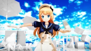 【MMD艦これ】ジャーヴィスで『ハッピーシンセサイザ』