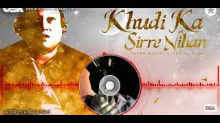 Khudi-Ka-Sirre-Nihan-La-Ilaha-Ilallah Karaoke Nusrat Fateh Ali Khan