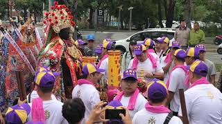 隨手拍廟會#743 南瑤宮八太保 南勢街西羅殿會香 | 連雅堂公園下馬整備 〈近距離拍攝八太保聖駕〉