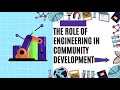 PIDATO BI: THE ROLE OF ENGINEERING IN COMMUNITY DEVELOPMENT SYAZA