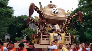 広畑天満宮 本町南 神社境内 2019年 9月22日 入魂式