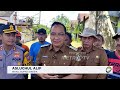 puluhan desa di gresik terendam banjir imbas kali lamong meluap