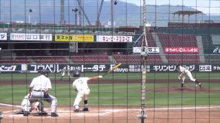 2013/7/12@マツダS 広島商対崇徳 2回表 崇徳・近森雄太投手の投球