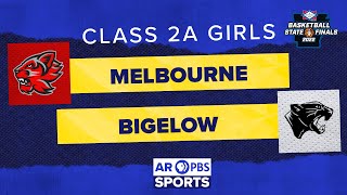 AR PBS Sports Basketball State Championship - 2A Girls: Melbourne vs. Bigelow