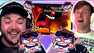 Laughing at Moo Snuckel rage compilations with @fourzer0seven