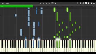 GhostDragon - Love Ain't Changin ft. Alina Renae, With Caslow, \u0026 Red Comet (Synthesia Tutorial)