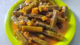 ଦହି ମସଲା ଭେଣ୍ଡି କରିବା ପାଇଁ ସହଜ ଉପାୟ # Dahi Bhindi Recipe # Bhindi ki Sabzi # ODIA FAMILY VLOG