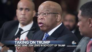 Congress Members Join John Lewis in Boycott of Trump's Inauguration