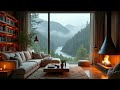 Quiet Valley Night 🌙📖 | Rain & Warm Hearth in the Mountains | 10 Hours