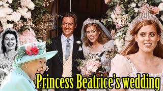 Princess Beatrice Gets Married in Wedding Dress and Tiara From Queen Elizabeth