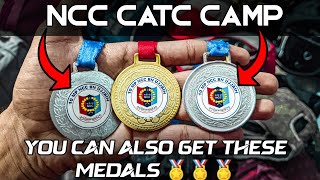 How to Win Gold Medals🏅 in NCC CATC CAMP? #ncc #nccbharti #camp