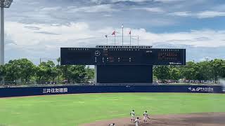 高校野球大阪大会決勝戦　2022大阪桐蔭vs履正社　（1回〜3回）