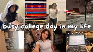 busy college day in my life | uiuc