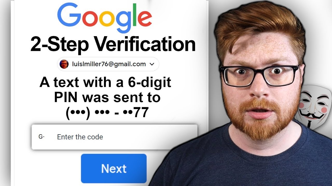 Hackers Bypass Google Two-Factor Authentication (2FA) SMS #hacker - YouTube