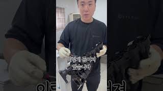 흡기 매니폴드 가스켓 확인하세요!