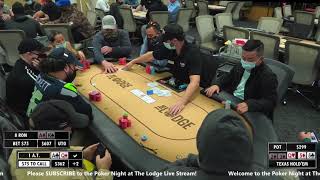 LIVE!! Poker Night at The Lodge!! - $1/3 No Limit Hold 'Em - 1/27/2021
