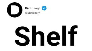 Shelf Meaning In English