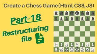 Create Chess game using HTML, CSS & Javascript! Tutorial in hindi Part-18 Planning of chess🤠🔥 #code