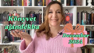 Könyvet ajándékba 📚🥰 | December 2024 | Nyereményjáték 💗