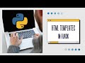 Full HTML template tutorial - Python Flask Tutorial Ep2