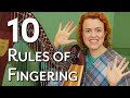 10 Rules of Harp Fingering [with FREE cheat-sheet!]